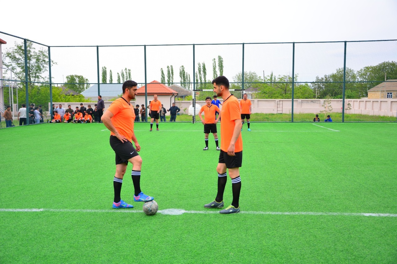 Ağstafada Heydər Əliyevə həsr olunmuş minifutbol turnirinə start verilib - FOTOLAR